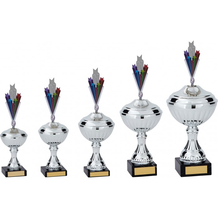 STARBURST METAL TROPHY  - AVAILABLE IN 5 SIZES